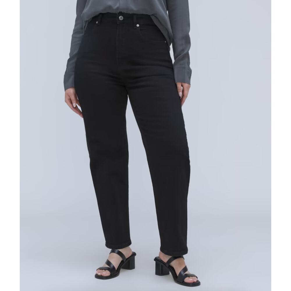Everlane Women's Black Straight Leg Jeans